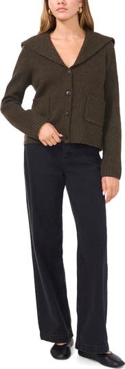 1.STATE Foldover Collar Cardigan | Nordstrom