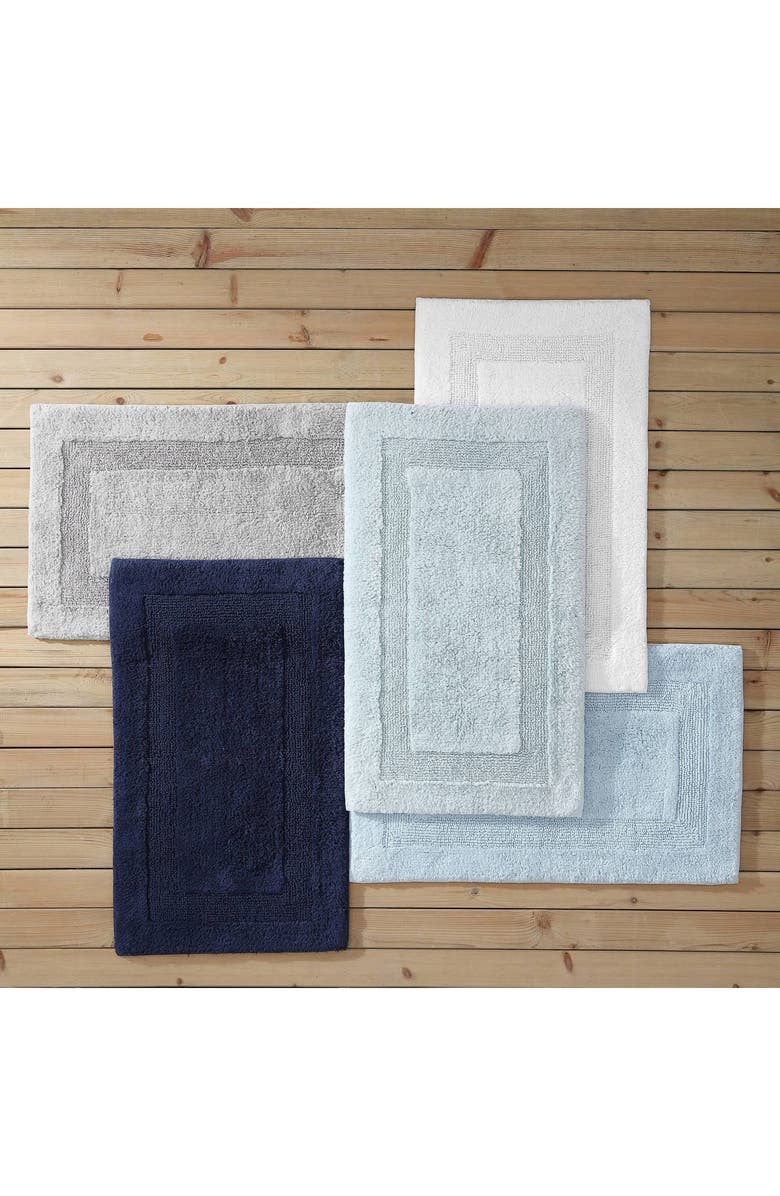 Tommy Bahama Long Branch Light Pastel Blue Bath Mat, Alternate, color, Medium Grey