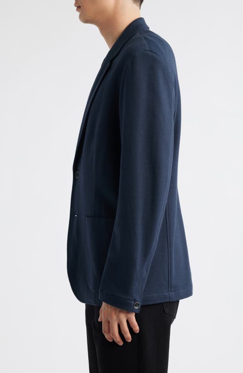 Rag & Bone Navy Butler Patch Pocket Blazer In Blue