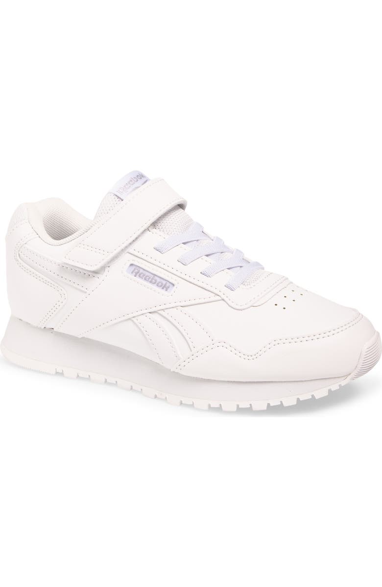 Reebok Kids' Glide Elastic Strap Sneaker, Main, color, White