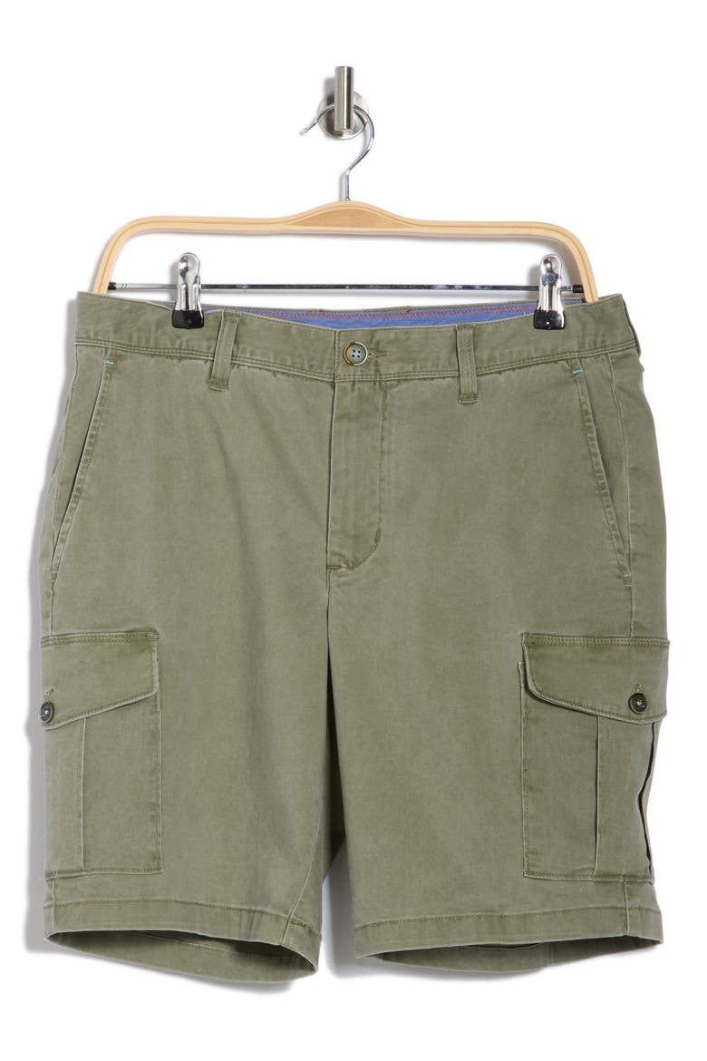 Boracay Bay Cargo Shorts, Alternate, color, TEA LEAF