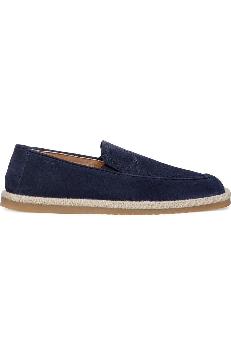 Stuart Weitzman Harbor Venetian Loafer, Alternate, color, Navy