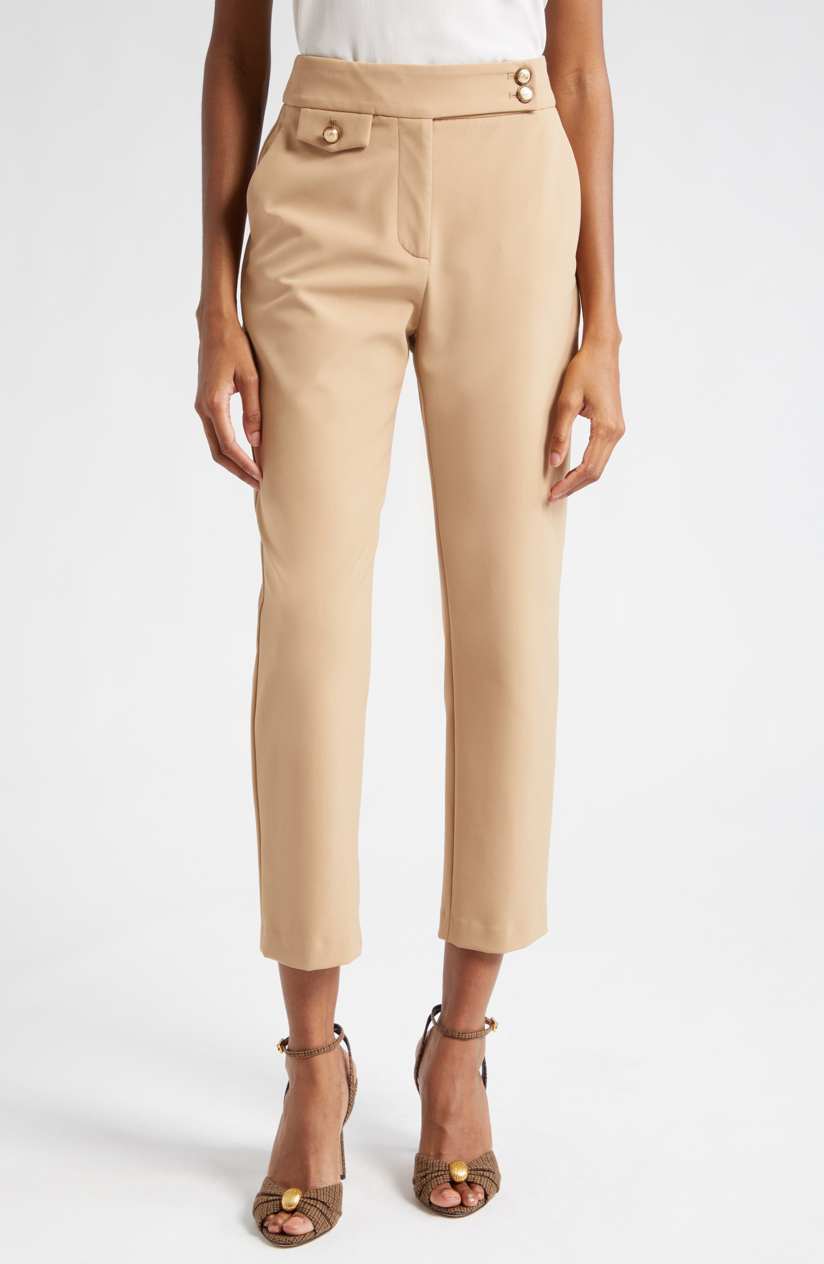Veronica Beard Renzo Crop Pants