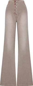 PCFG Pure Cotton Regular Fit Flare Denim Pant