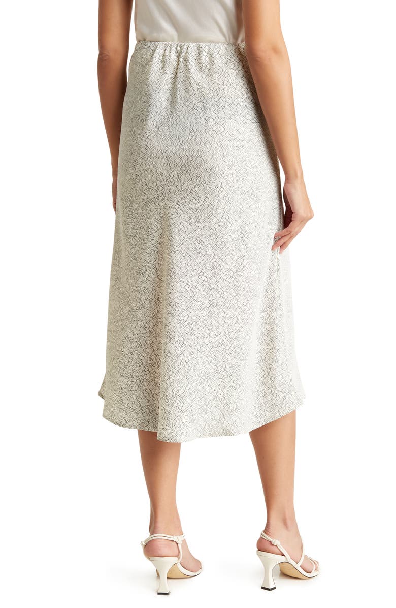 Adrianna Papell Textured Satin Bias Skirt, Alternate, color, 
