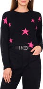 Vince Camuto Star Crewneck Sweater