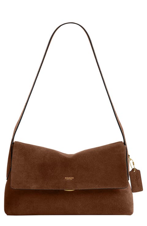 Chelsea 30 Suede Shoulder Bag