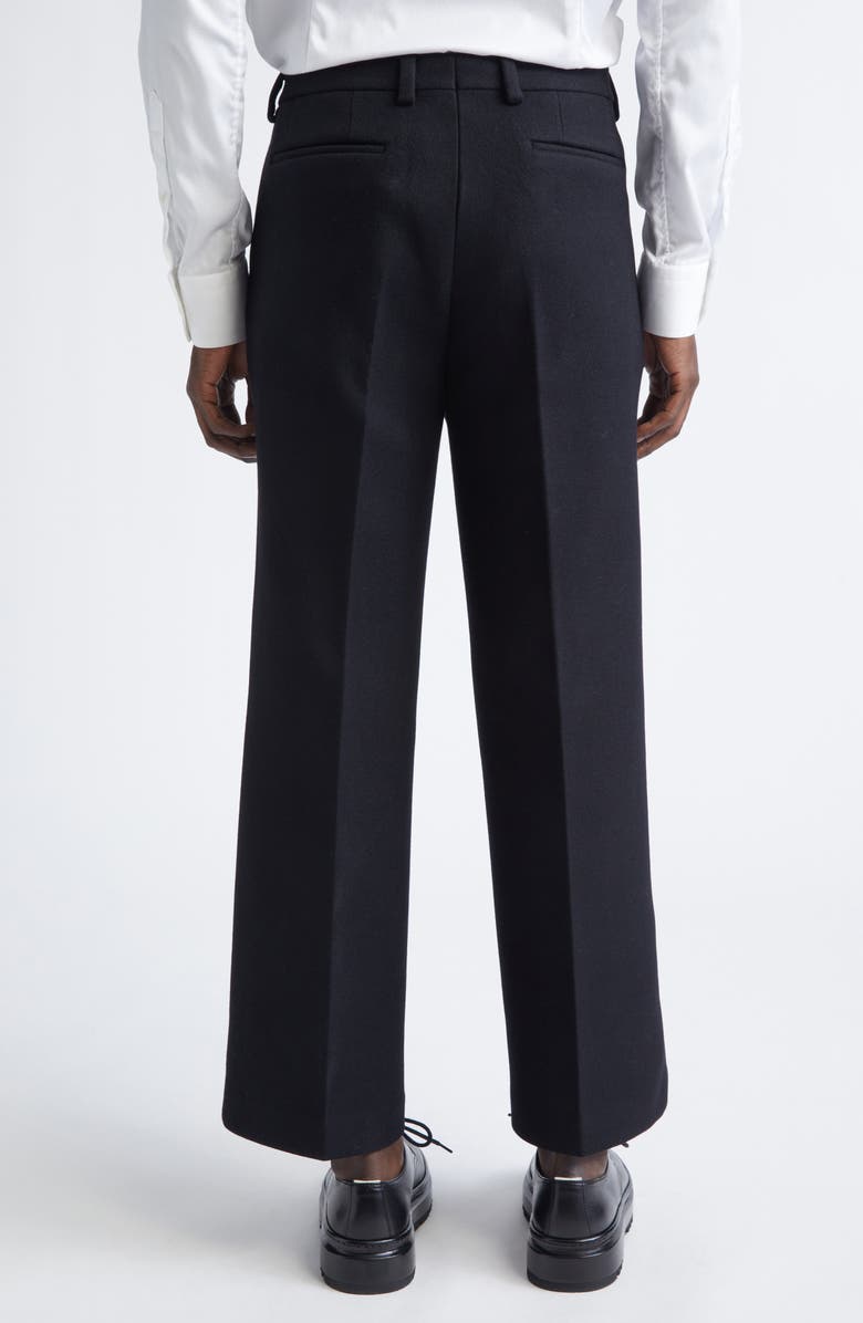 Dries Van Noten Panvel Wool Blend Pants, Alternate, color, Black