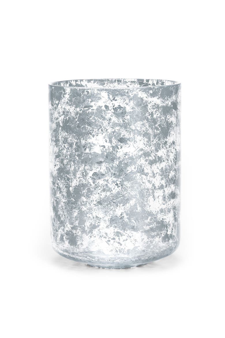 Lydia Silver Waste Basket, Main, color, SILVER