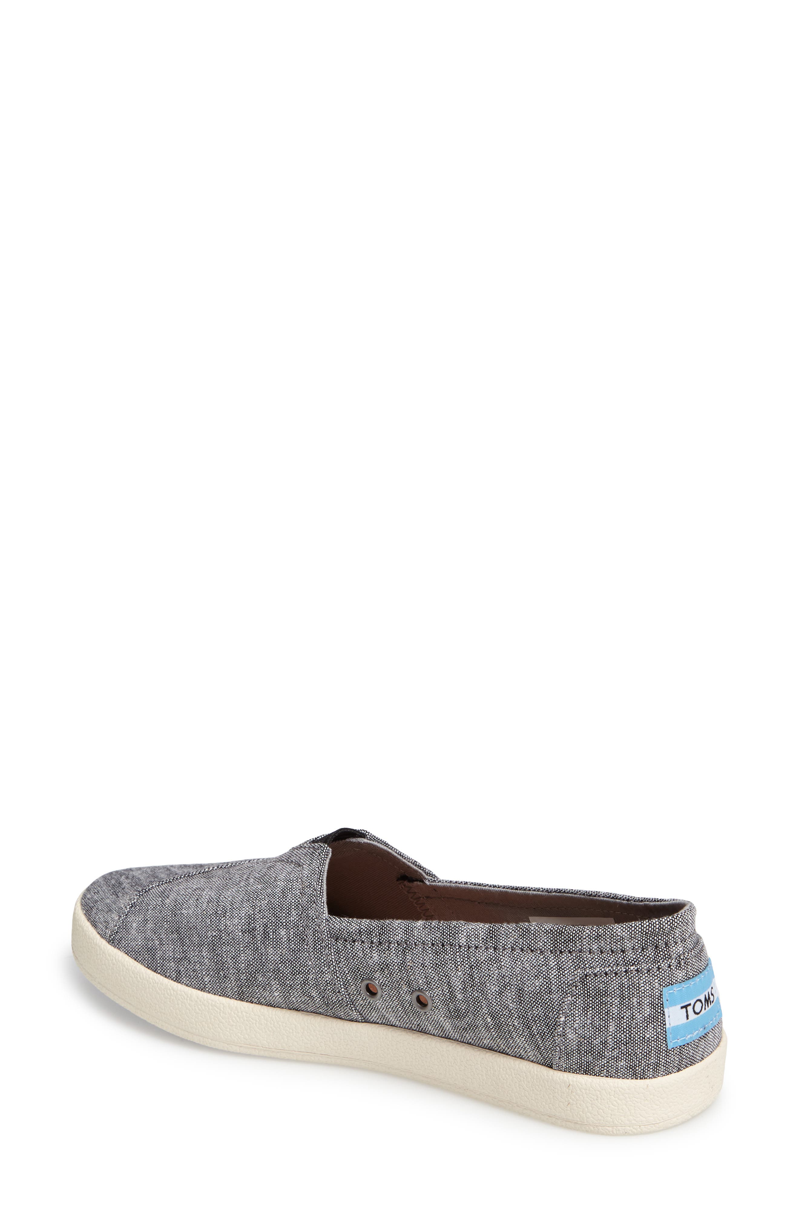 TOMS TOM Avalon Slip-On, Alternate, color, 