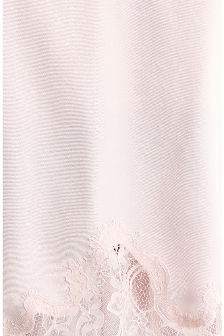 Midnight Lace Trim Camisole & Shorts, Alternate, color, PINK LOFT