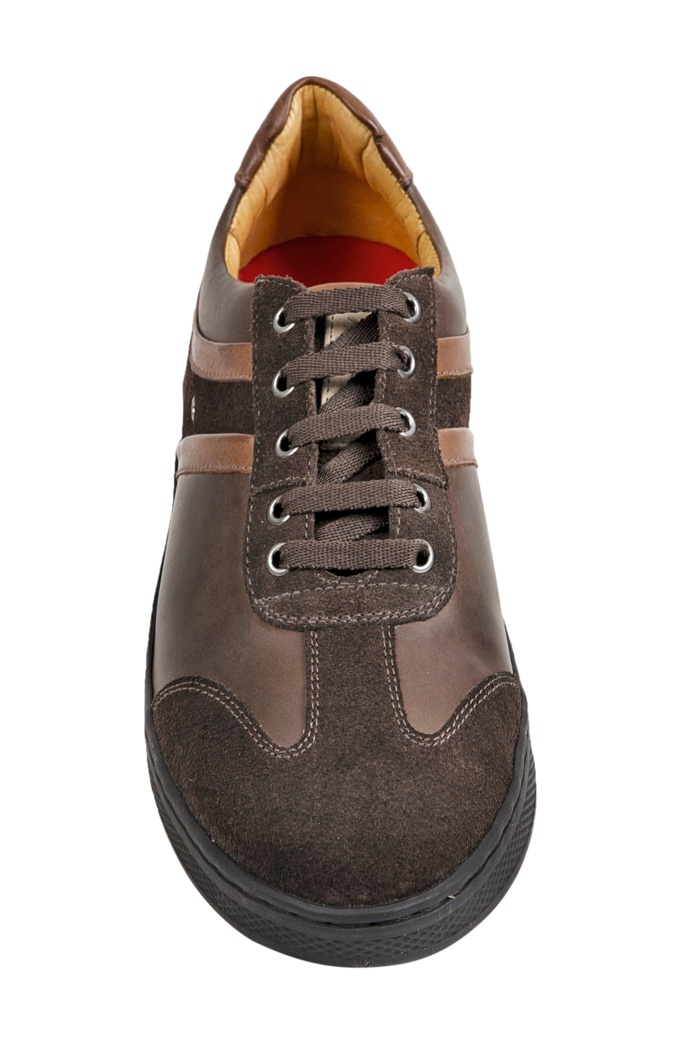 Toby Sneaker, Alternate, color, BROWN