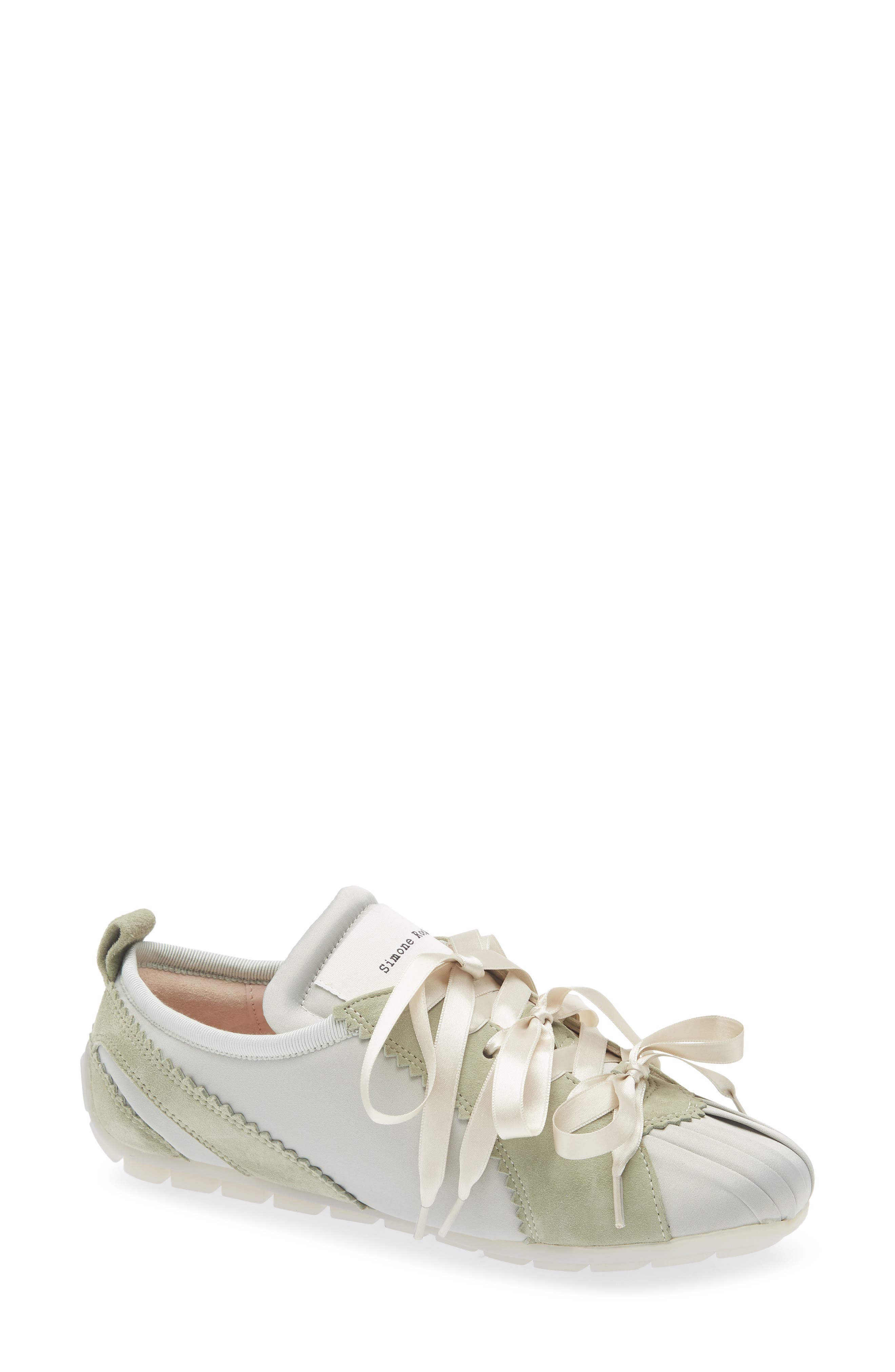 Simone Rocha Ballerina Grip Sneaker, Main, color, Duck Egg