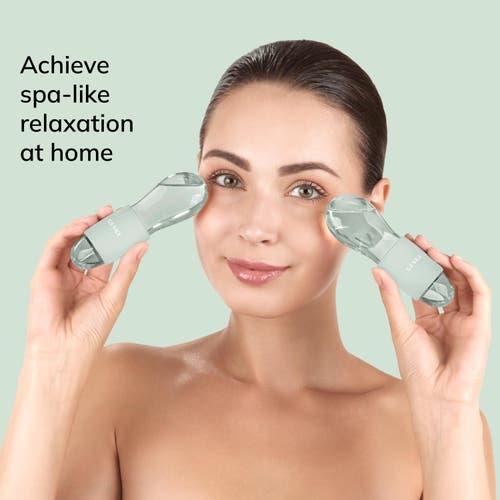 Geske Smartappguided Cool & Warm Duo Eye Massager | 7 In Green
