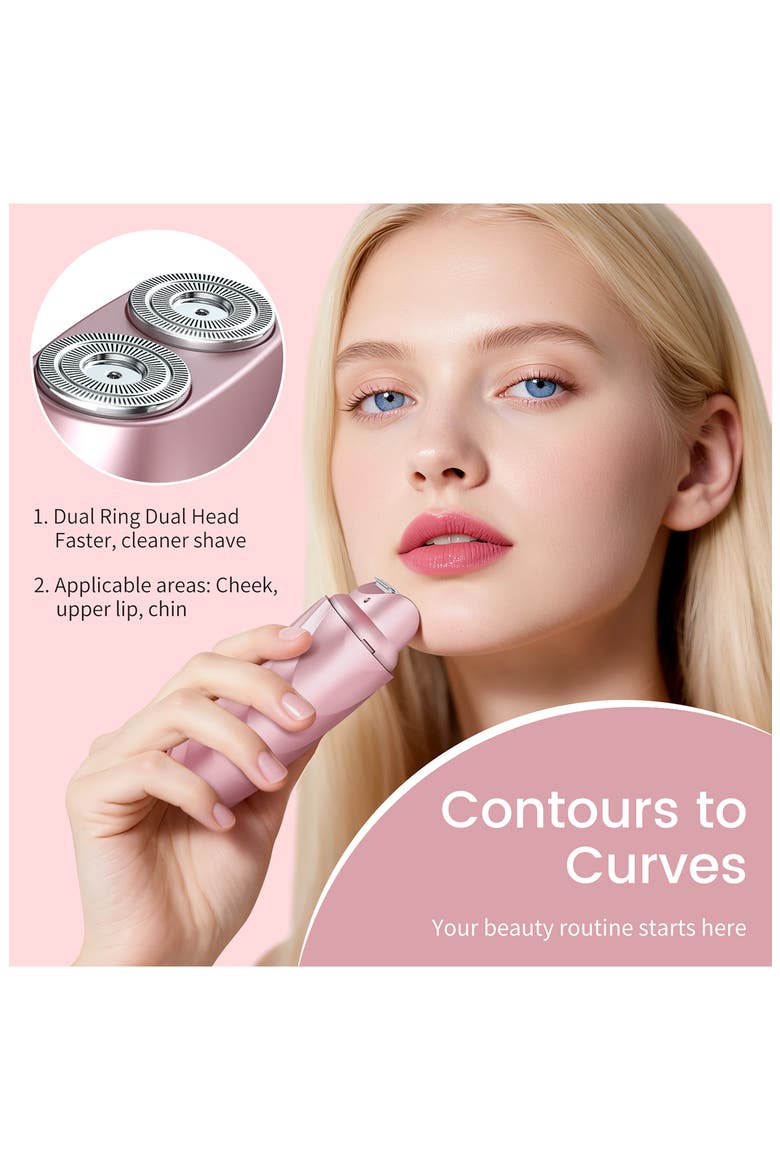 Breeze B2 Max Painless 3-in-1 Multifunction Body & Facial Hair Shaver, Alternate, color, NO COLOR
