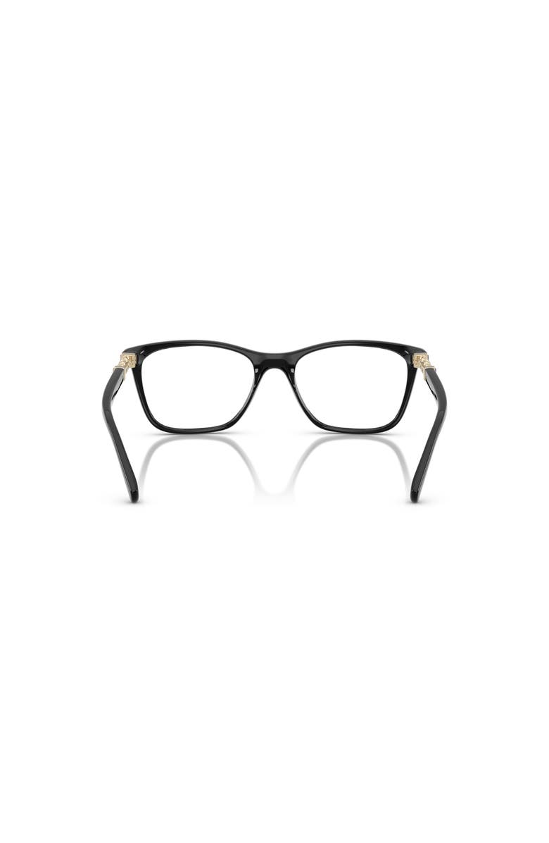 Vogue Eyewear 51mm Rectangle optical glasses, Alternate, color, Black