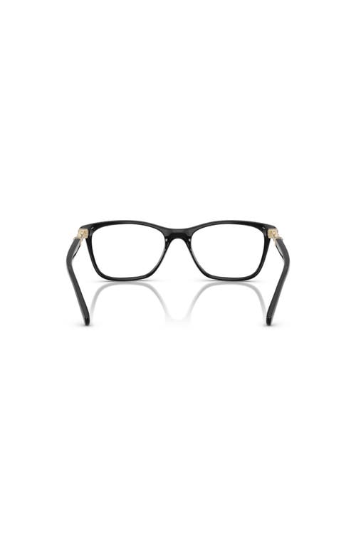 Vogue Eyewear 51mm Rectangle Optical Glasses In Black