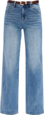 Bayeas Mid Rise Wide Leg Jeans
