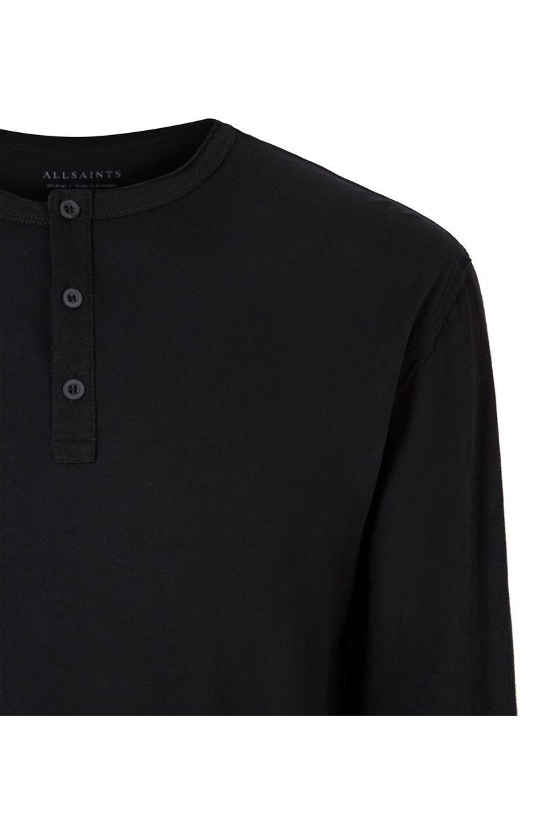 AllSaints Figure Long Sleeve Henley, Alternate, color,
