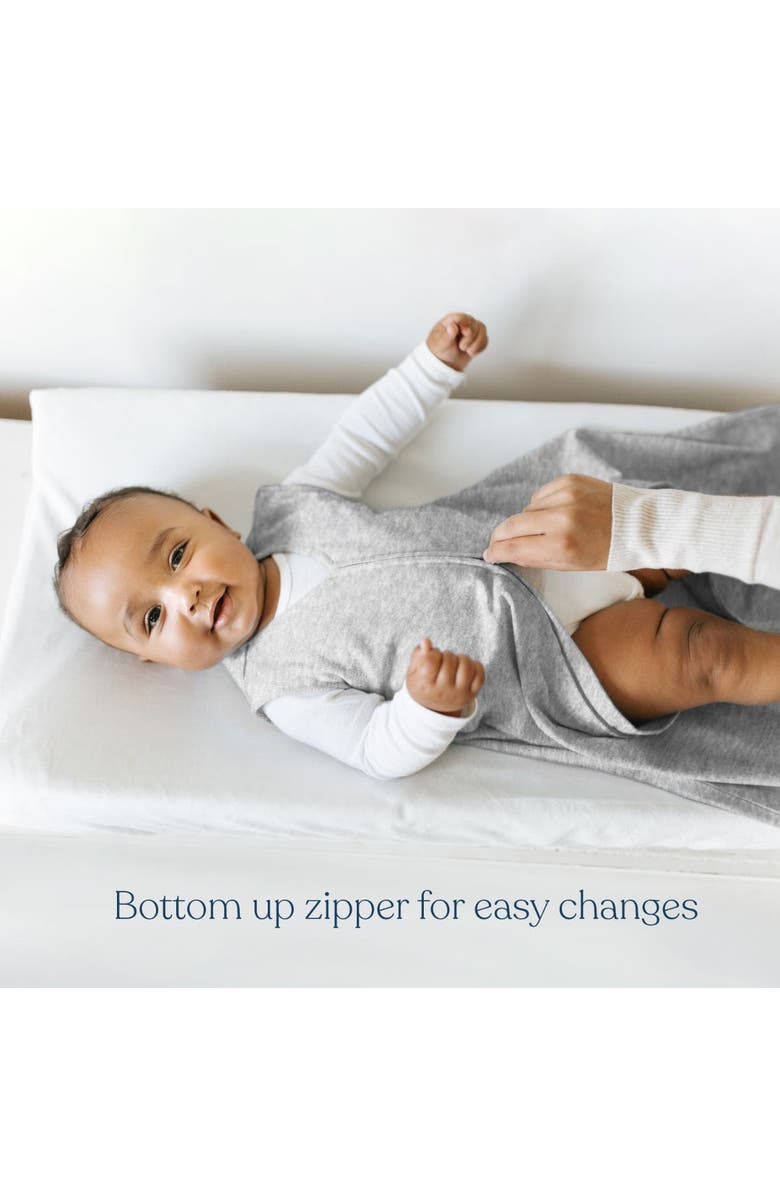 HALO 100% Cotton 0.5 TOG Sleepsack Wearable Blanket, Alternate, color, Baby Blue