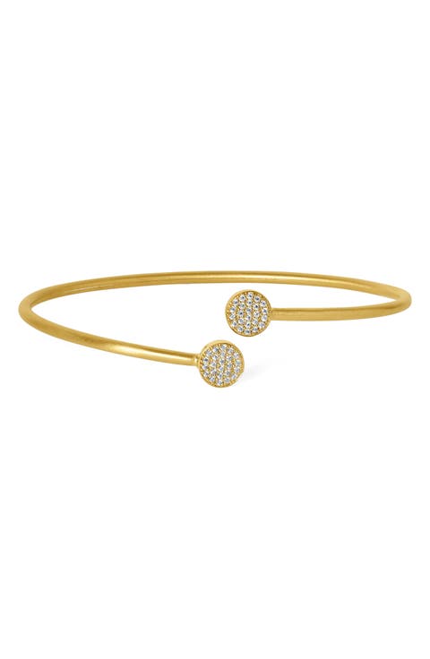 Mirabeaux Pavé Twist Bangle