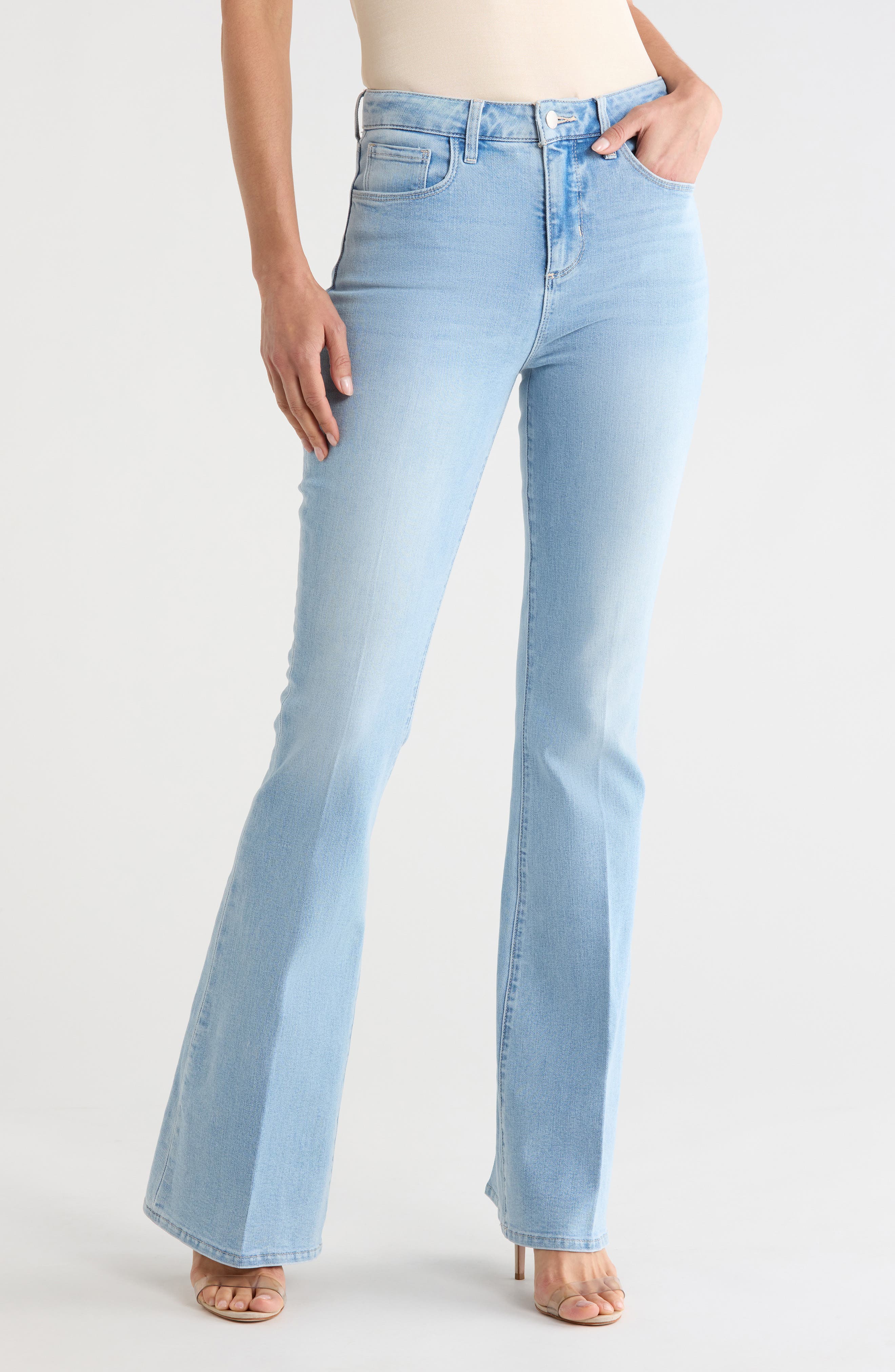 Marty High Rise Flare Leg Jeans