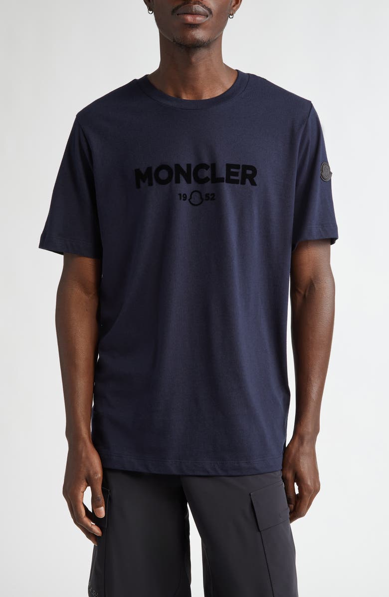 Moncler Logo Graphic T-Shirt, Main, color, 
