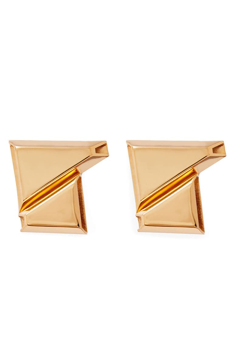 Construction Earrings, Main, color, Gold