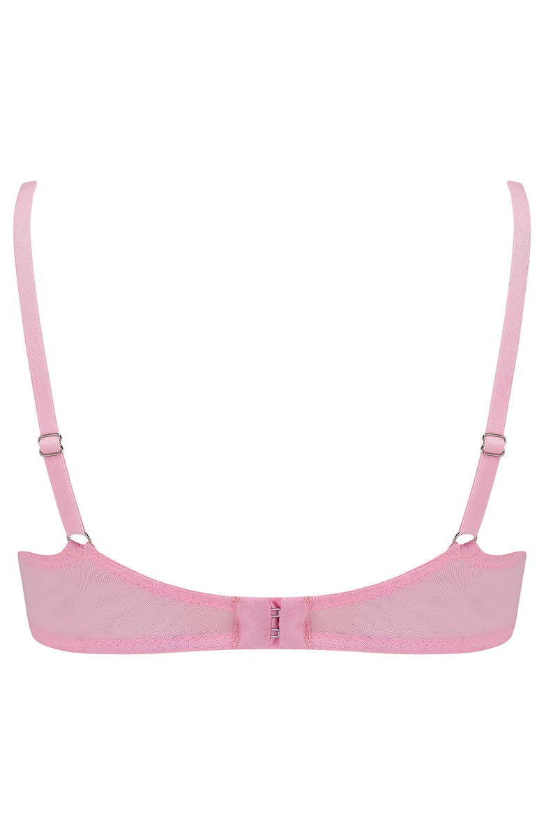 Scarlett Gasque Polka-Dot Bra, Alternate, color, Pink