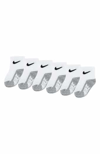 Nike Assorted 6-Pack Cotton Blend Socks (Baby)