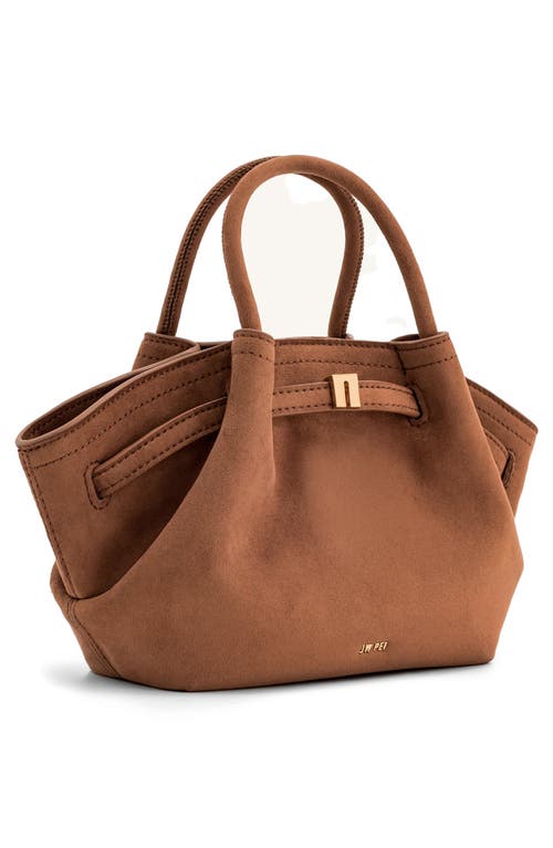 Jw Pei Hana Faux Suede Tote In Brown