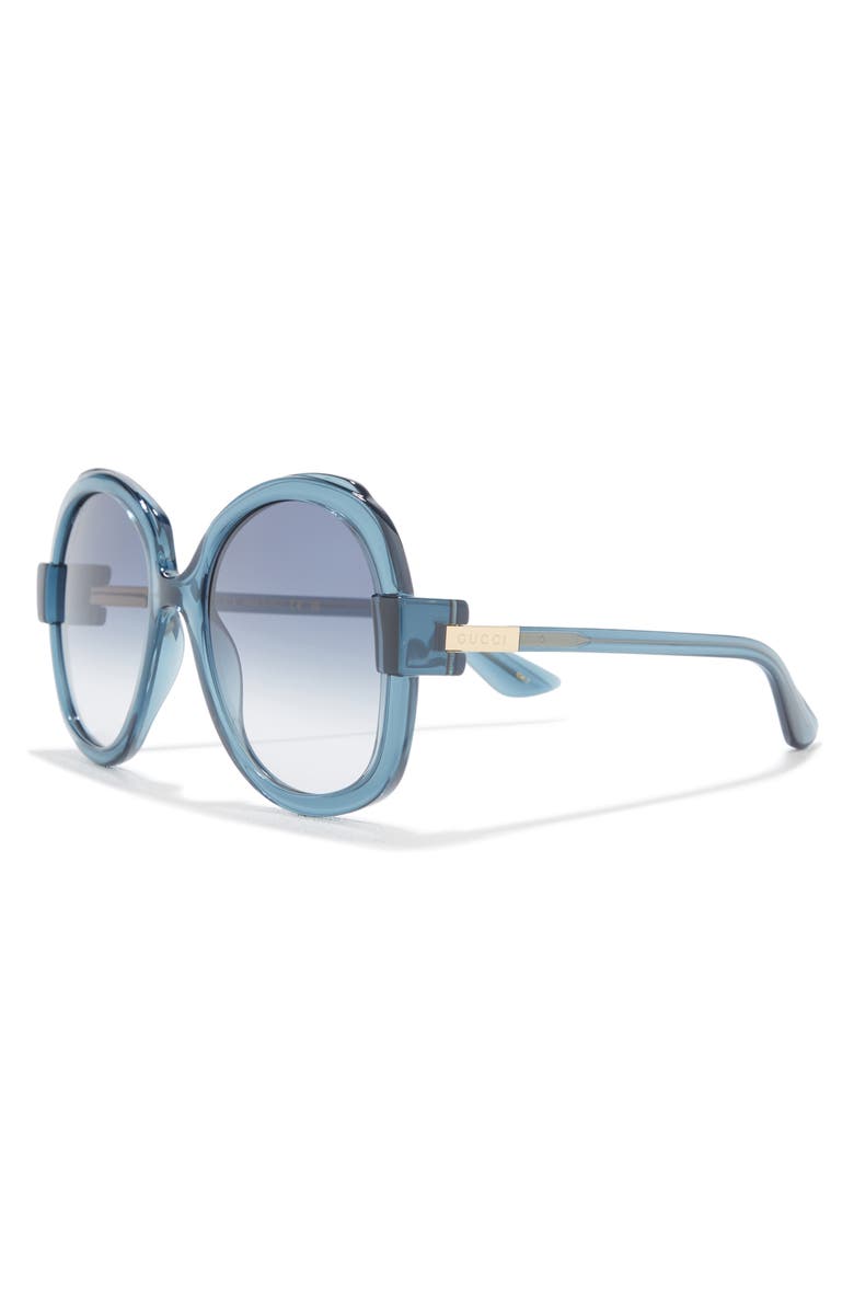 Gucci 57mm Butterfly Sunglasses, Alternate, color,