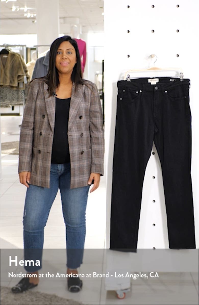 Sateen Slim Jeans, sales video thumbnail