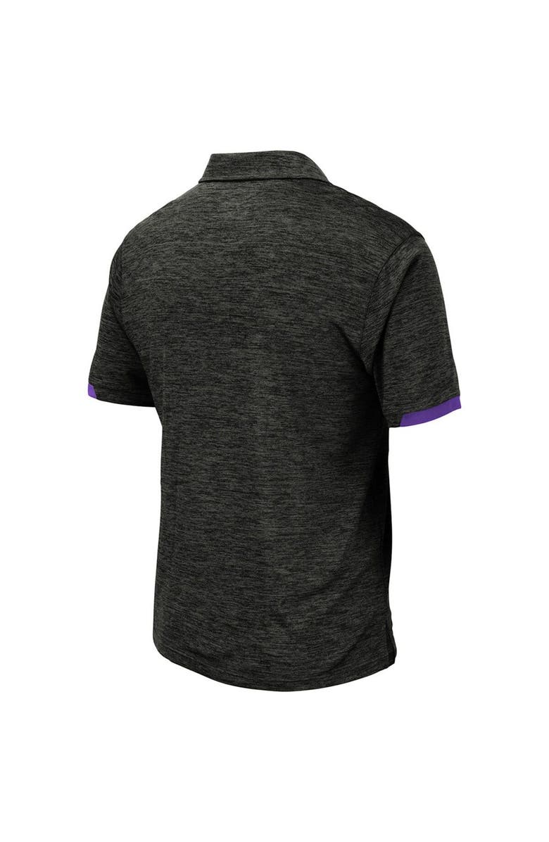 COLOSSEUM Men's Colosseum Black Washington Huskies Nelson Polo, Alternate, color, 