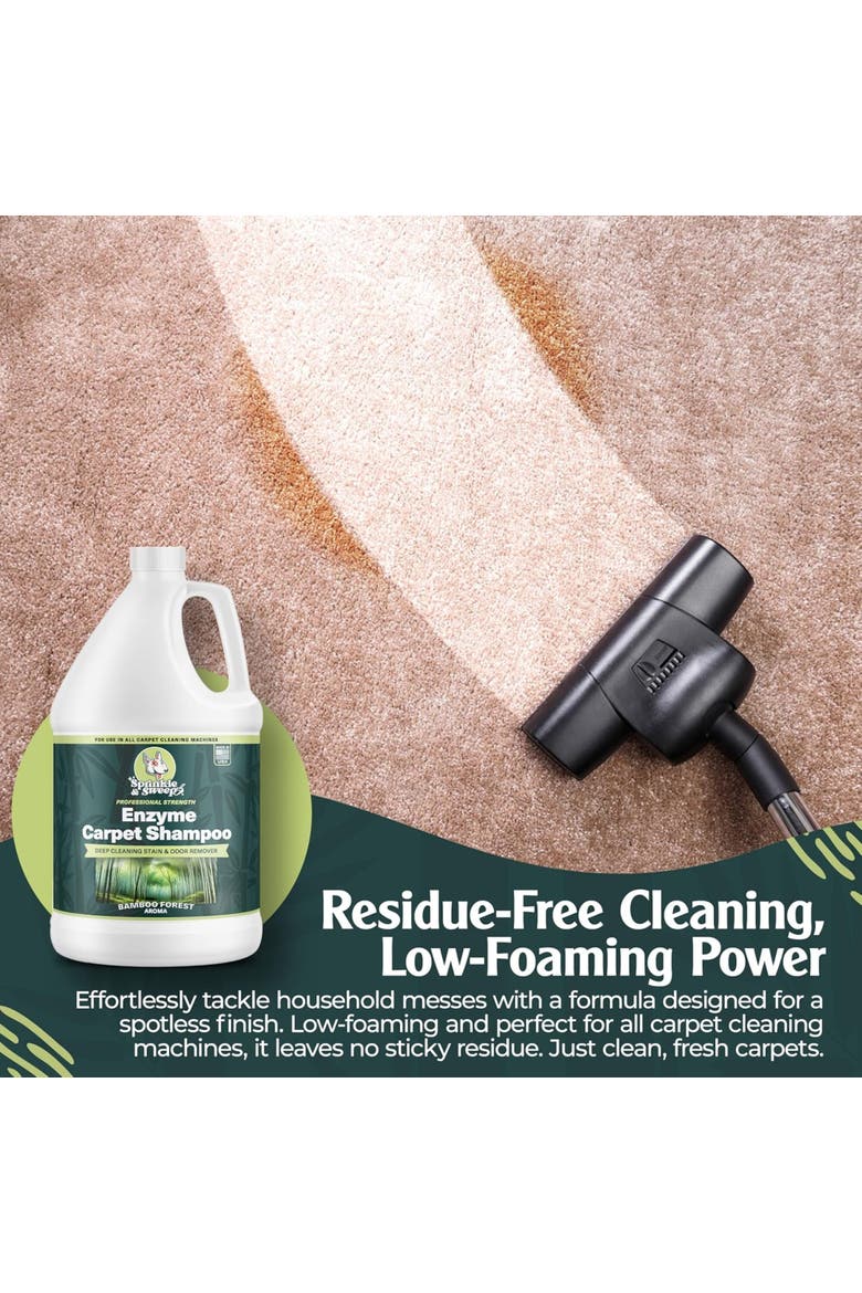 1 Gal Enzyme Carpet Shampoo, Alternate, color, Multicolored