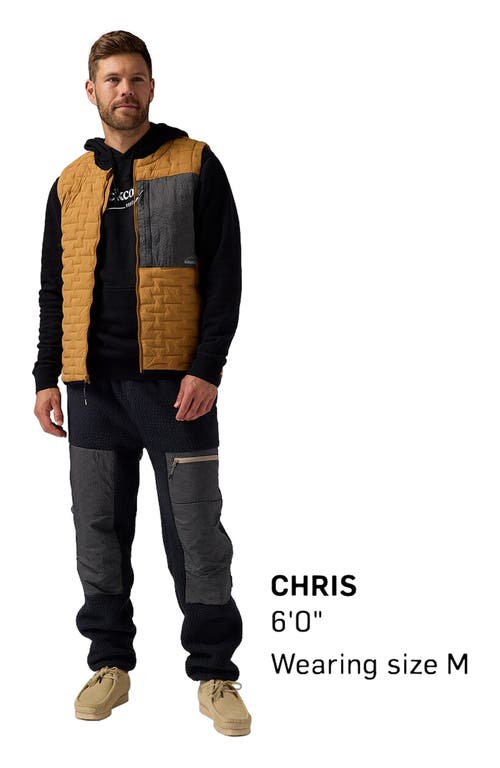 Backcountry Peale Primaloft Stitch-free Baffle Stretch Vest In Multi