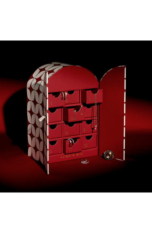 Astrid & Miyu 12 Day Advent Calendar In Red