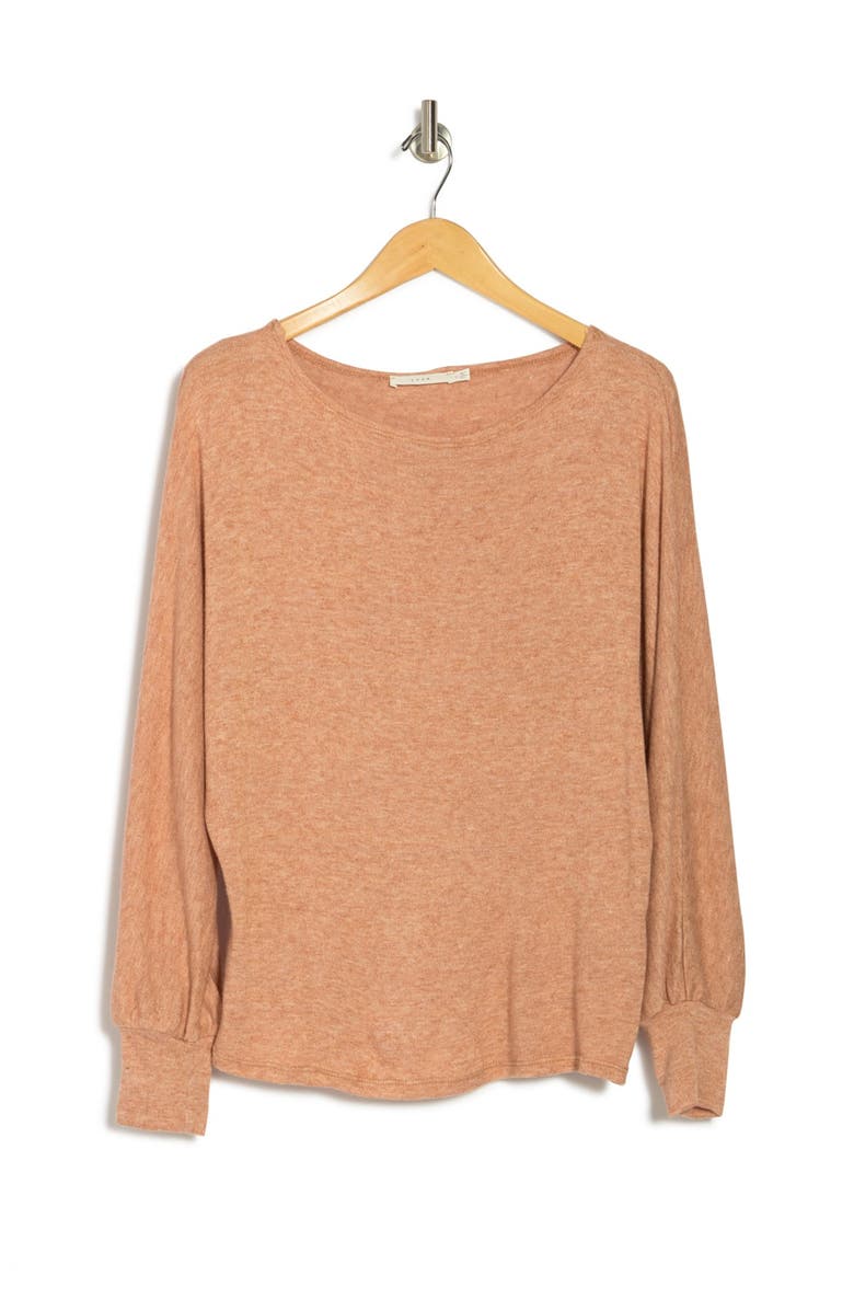 All in Favor Boatneck Knit Sweater, Alternate, color,