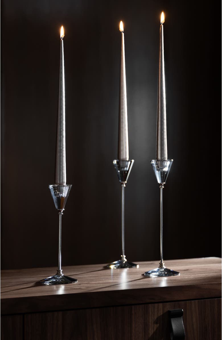 Togas Velisaro Candle holder, Alternate, color, Black