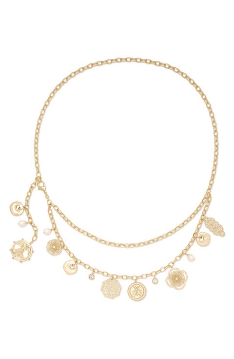 Ariana Layered Charm Belt