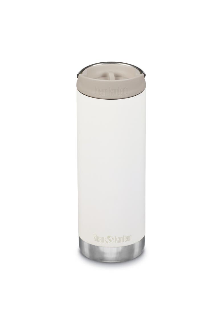 TKWide Insulated Coffee Tumbler with Cafe Cap - Stainless Steel Water Bottle & Thermal Tumbler - 16 oz, Main, color, Tofu