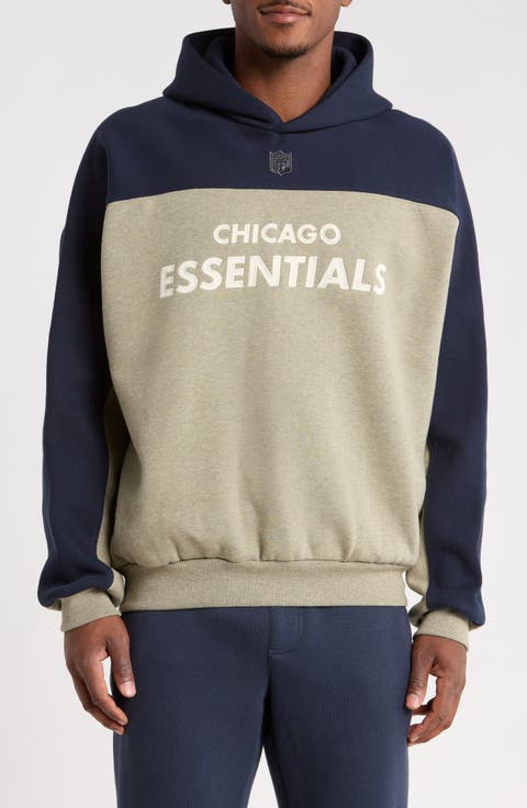 Chicago Bears 90s Relaxed Colorblock Hoodie