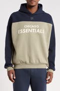 Fear of God Essentials Chicago Bears 90s Relaxed Colorblock Hoodie