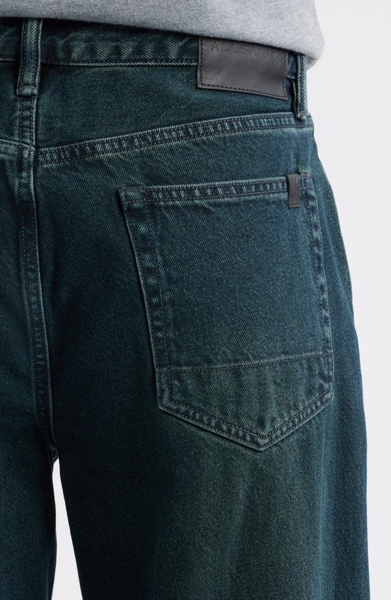 AllSaints Mullen Straight Leg Jeans, Alternate, color, Phantom Blue