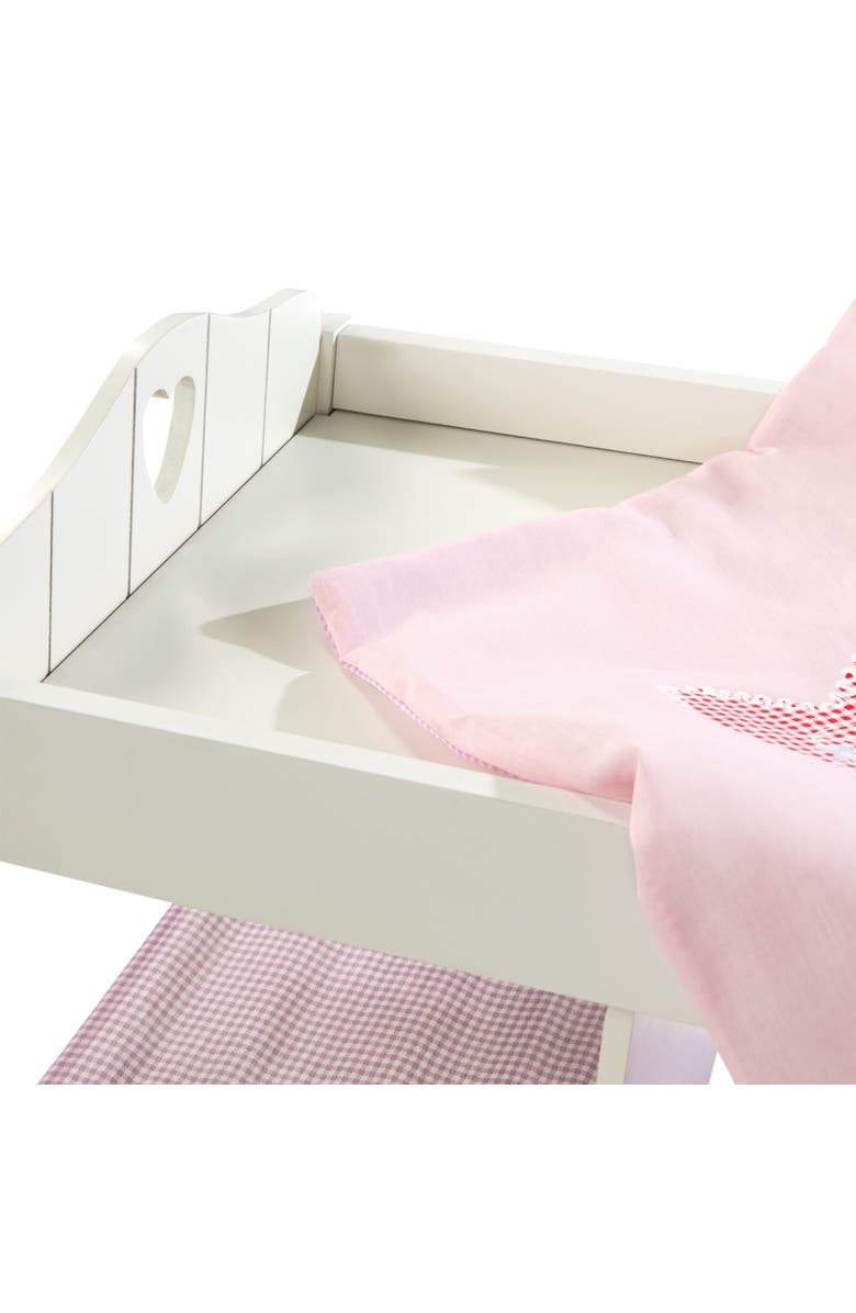 Roba-Kids Roba Doll Bed & Storage Fienchen, Alternate, color, White