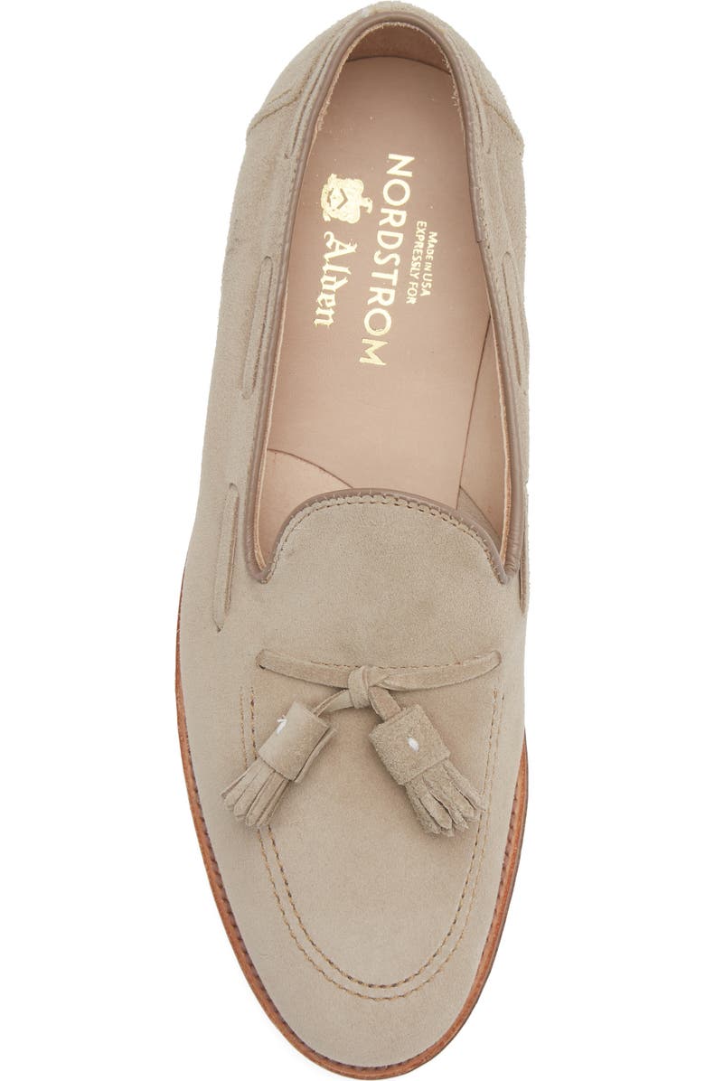 Alden Tassel Loafer, Alternate, color, Milkshake
