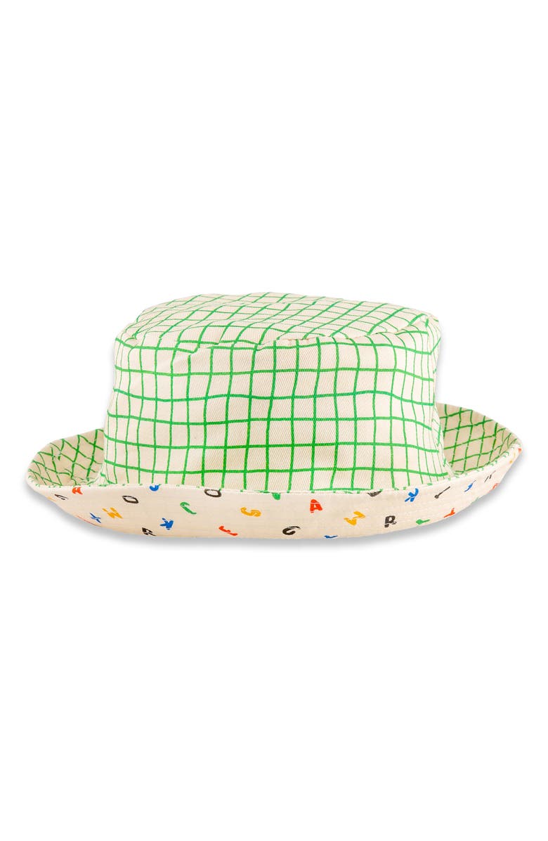 Miki Miette Reversible Cotton Bucket Hat, Alternate, color, 