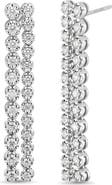 Bony Levy 18K Gold Audrey Diamond Double Drop Earrings (Online Trunk Show)