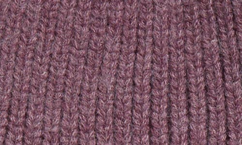 Tasha Faux Fur Pom Hat With Ear Flaps In Purple