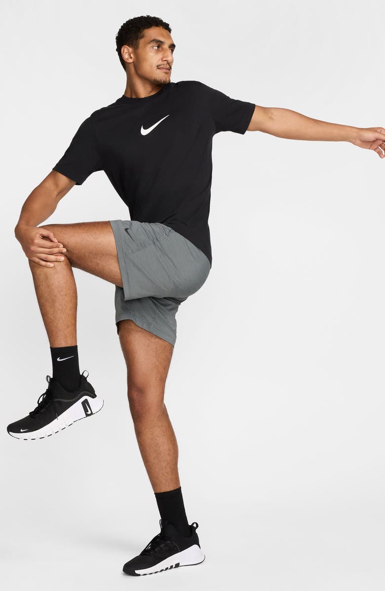 Nike Dri-FIT Form 7" Unlined Versatile Shorts, Alternate, color, 010 Black/Black